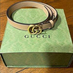 Gucci Belt Natural Tan Size 85